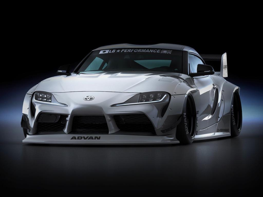 Liberty Walk Aape PANDEM スープラ　7台セット Liberty Walk LB☆WORKS Wide Body Kit - 2020+ Toyota Supra GR