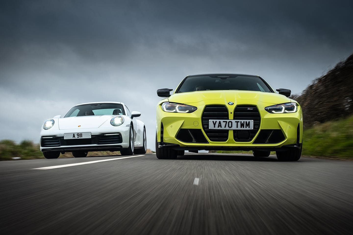 BMW M4 Competition vs. Porsche 911 Carrera | PistonHeads UK